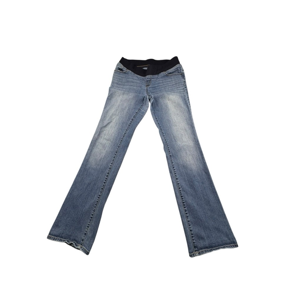 Isabel Maternity Bootcut Jeans Size 6‎ Medium Wash Full Panel Denim